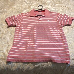 Men's Striped Polo Shirt - Red by Nautica